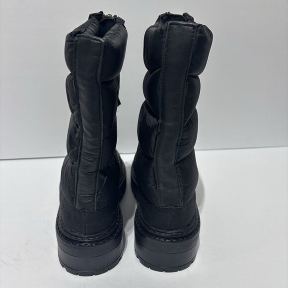 Enjoiya Women’s Black Puffer Winter Boots, Size 6 M - Picture 4 of 5